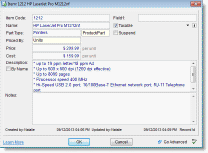 Billable Items in RangerMSP software
