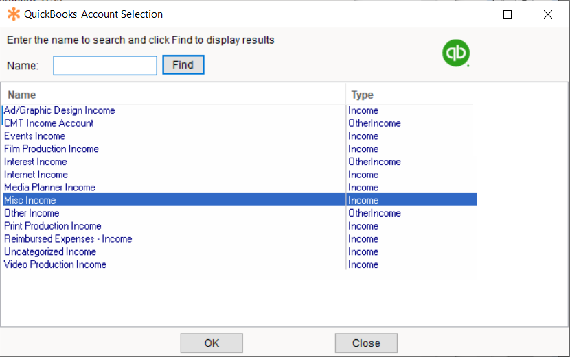 Quickbooks accounts selection window.png