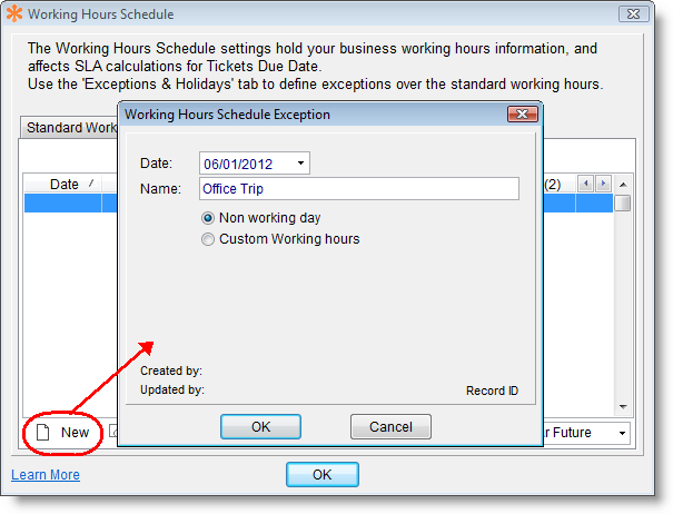 Sla working hours schedule window exception.png